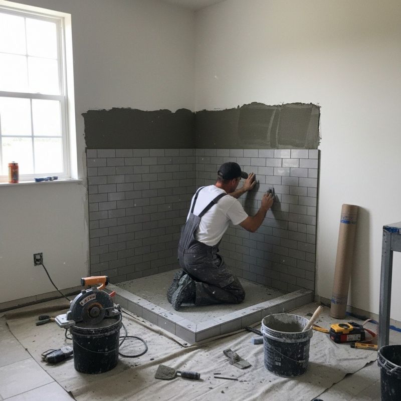Glass Tile Installation